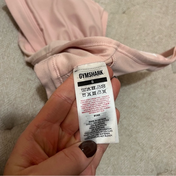 Gymshark Light Pink Sports Bra - Picture 3 of 3